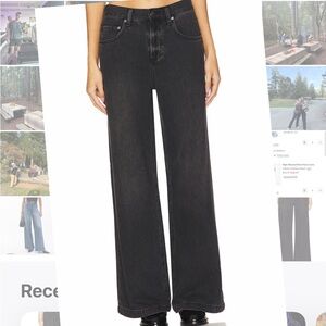 PISTOLA Jadyn Mid Rise Wide Leg Jeans in Zen